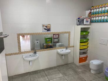 WC adaptados en CEI Bombonets
