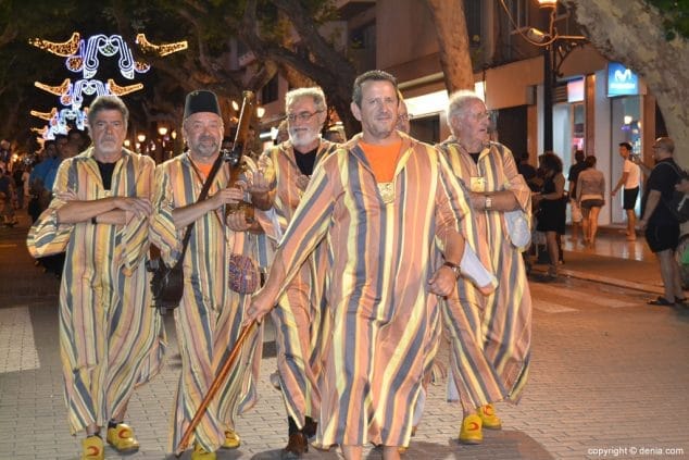 Ángel Vives capitán moro de la filà Walies