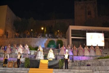 Presentación Falleras Mayores de Dénia 2016 – Escenario