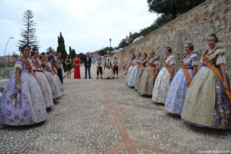 Recepción de invitados - Cortes de honor
