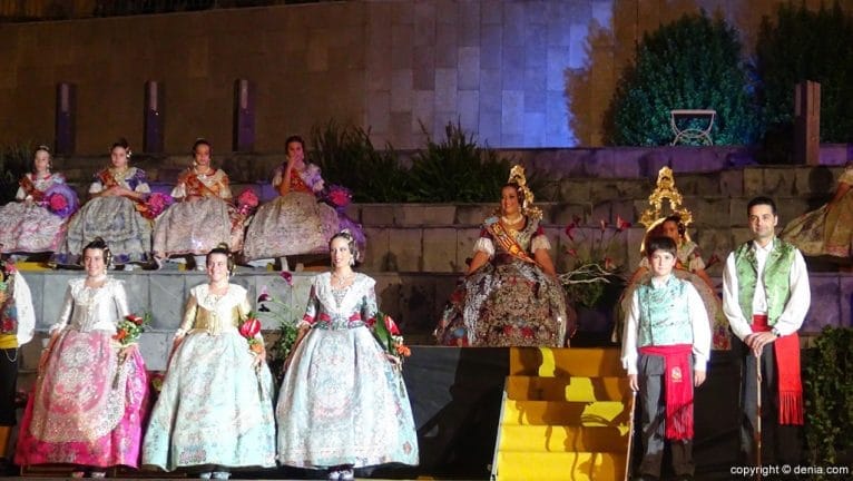 Presentación Falleras Mayores de Dénia 2016 - Falla Oeste