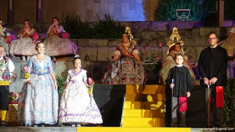Presentación Falleras Mayores de Dénia 2016 - Falla Centro