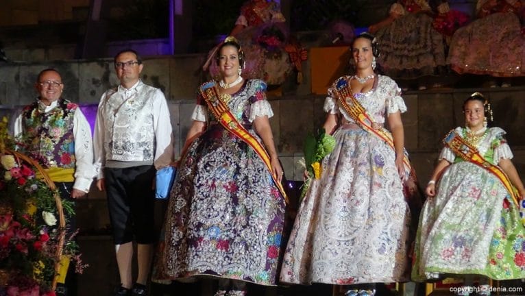 Presentación Falleras Mayores de Dénia 2016 - Junta Local Fallera de Carcaixent