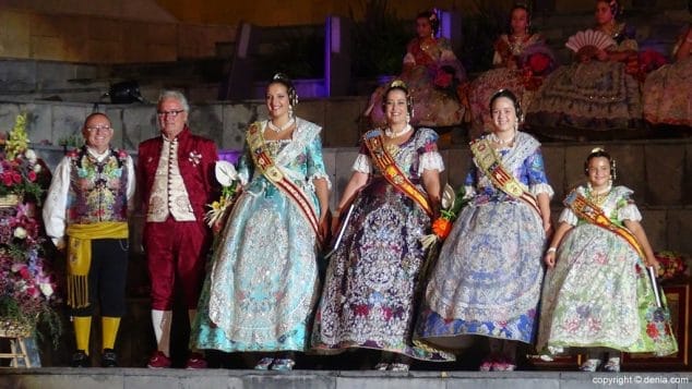 43 Presentación Falleras Mayores de Dénia 2016 Junta Local Fallera de Alzira