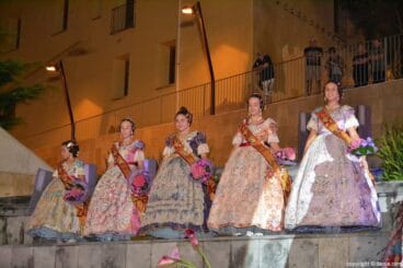 Presentación Falleras Mayores de Dénia 2016 – Corte de honor de Alejandra