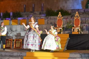 Presentación Falleras Mayores de Dénia 2016 – Marina Margalejo y Alejandra Pastor