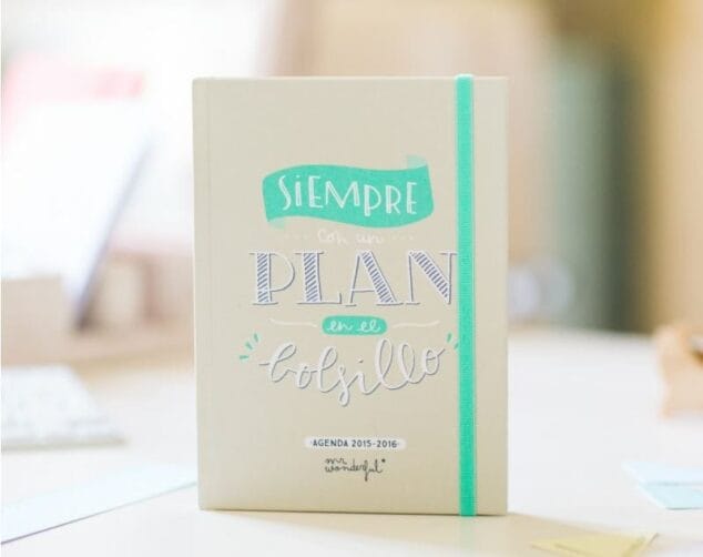 Agenda bolsillo MrWonderful