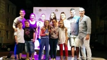 Cargos de las fallas de Dénia en la fiesta del Playback