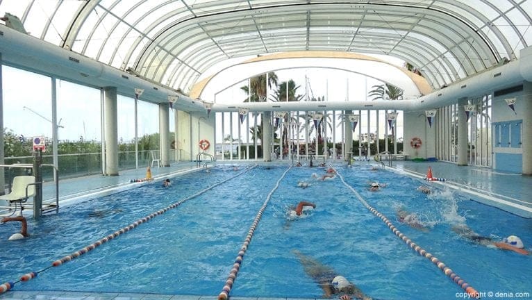 Clases niños Club Natació Dénia