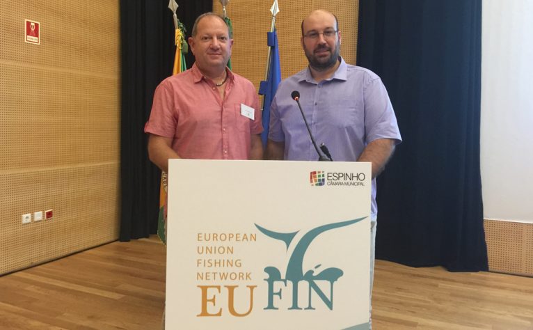 Congreso de pesca en Portugal - Toni Martínez y Josep Crespo
