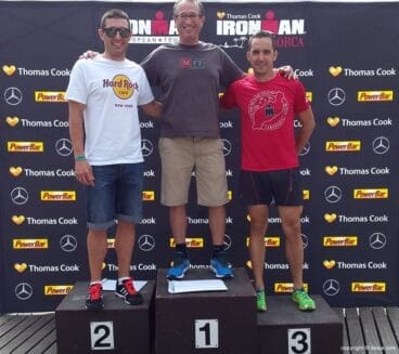 Dianenses tras el Ironman de Mallorca