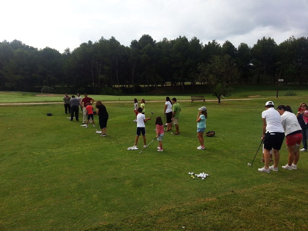 Domingos en familia en el campo de golf La Sella