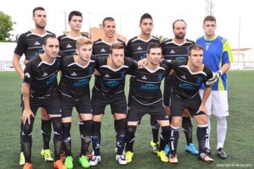 Once inicial del Dénia frente a Jávea