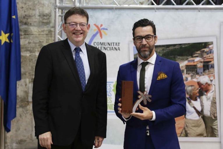 Entrega Premis Turisme CV 2014 - Quique Dacosta y Ximo Puig