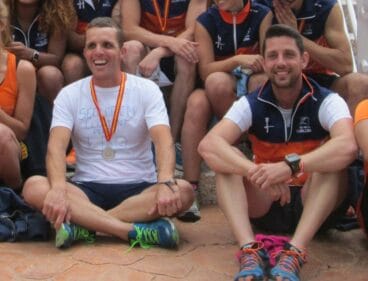 Entrenadores dianenses Juan y Miguel Pina