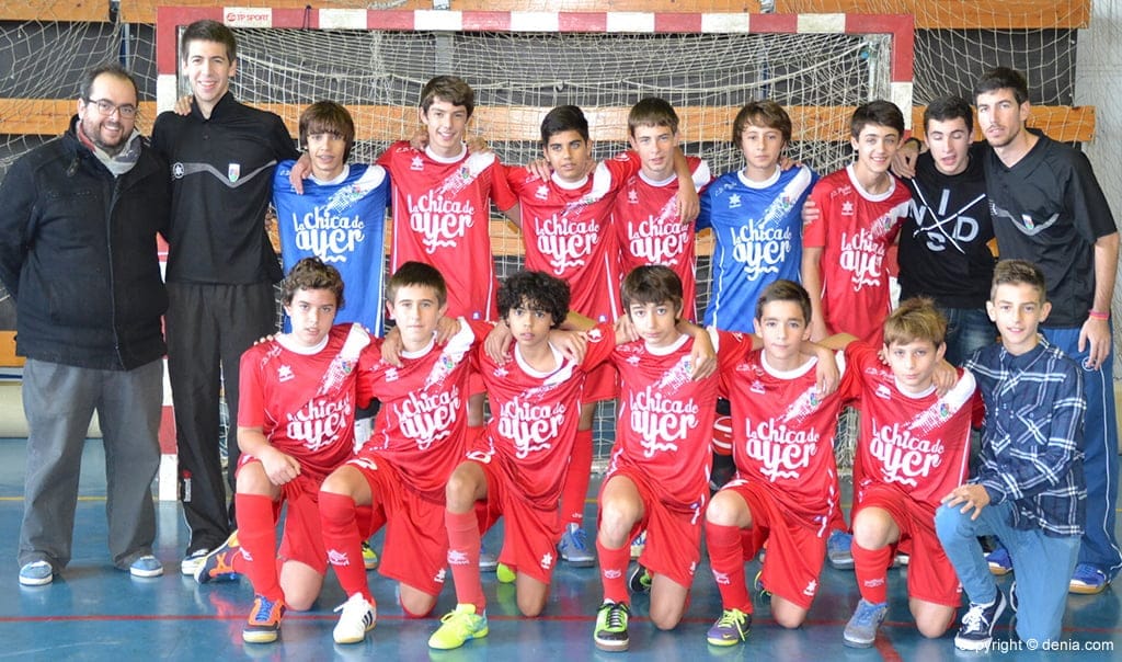 Equipo Infantil del Paidos Dénia