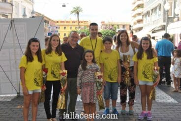 Eva Ronda en la inauguración de la Feria del Motor