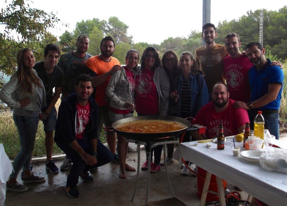 Ganadores del I Concurso de Arròs a Banda