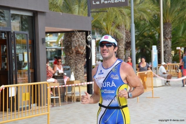 Gonzalo Durá afrontando los últimos metros