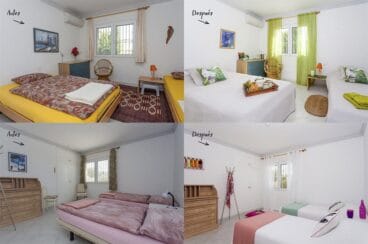 Interiorismo antes y después