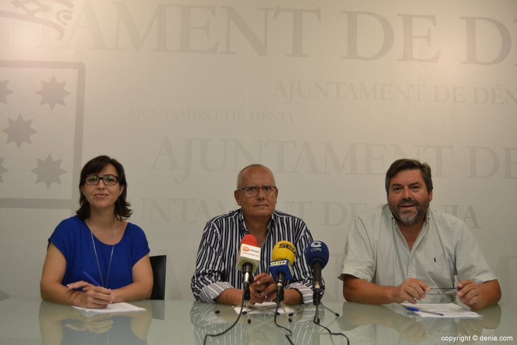 MªJosep Ripoll Vicent Grimalt y Rafa Carrió