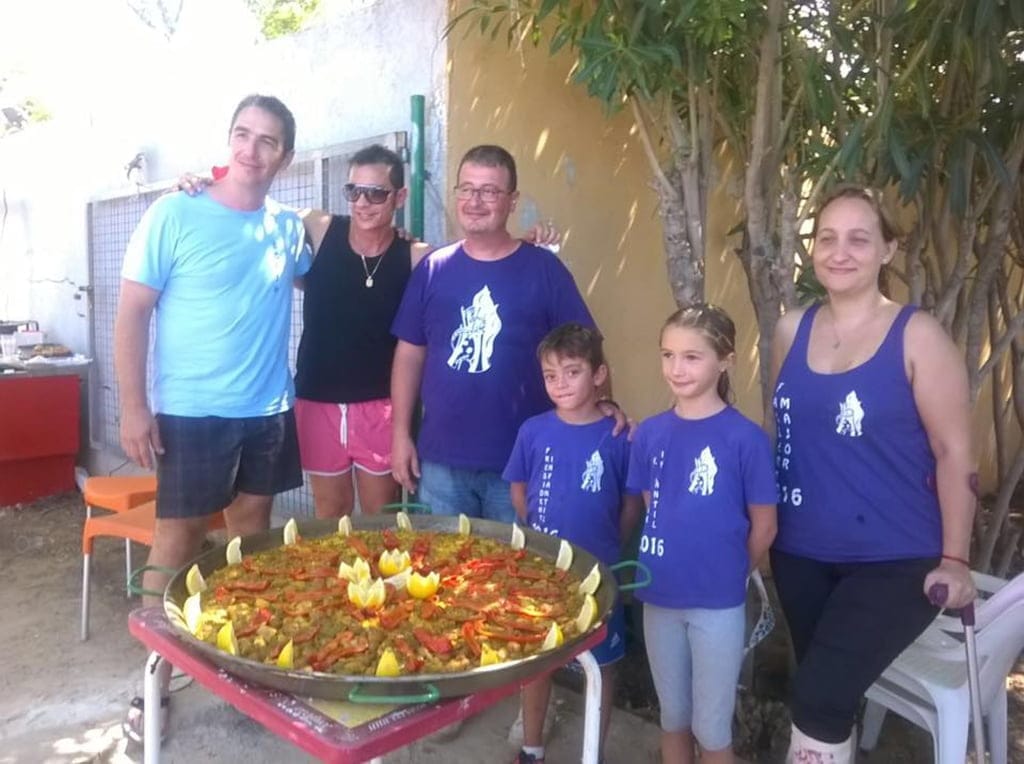 Paella de la falla Campamentes