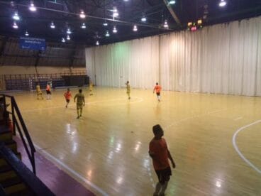 Partido entre el Simancas y el Dénia FS