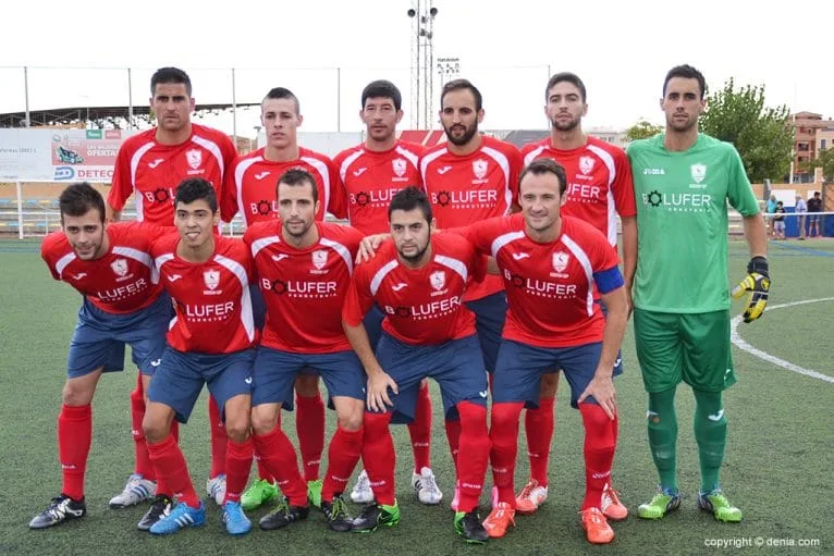 Equipo del Pego CF.
