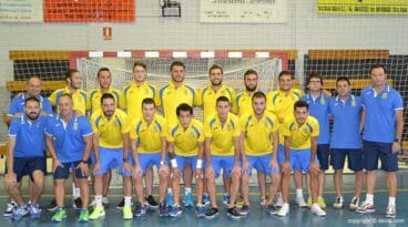 Plantilla del Dénia Fútsal