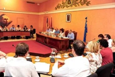 Pleno en el Ayuntamiento de Dénia