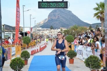 Ramón Grimalt entrando en meta