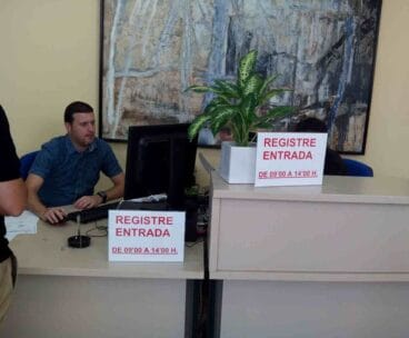 Registro de entrada de urbanismo