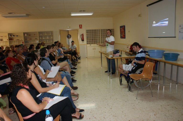 Taller de formación del voluntariado en APROSDECO