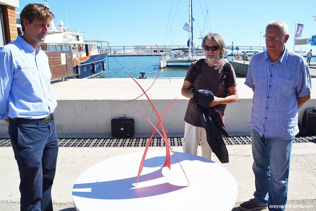 Teo San josé junto a Grimalt y Morell