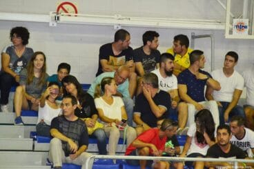 Vicent Grimalt en la grada