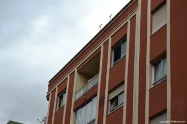 Vivienda afectada por un incendio en Dénia
