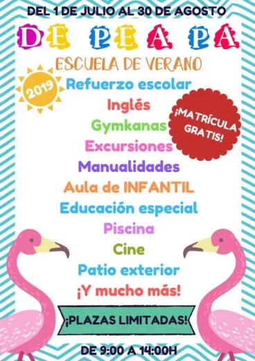 Escuela de verano De Pe A Pa Clases Particulares