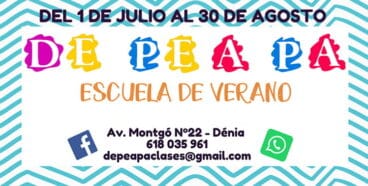 Sorteo Escuela de verano De Pe a Pa Clases Particulares