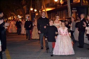 Presentación Falla Centro 2016 – Llegada de la comisión
