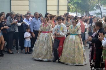 Presentación infantil Oeste 2016 – Entrada de los cargos