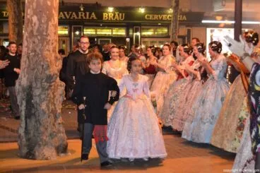 Presentación Falla Centro 2016 – Llegada de la comisión