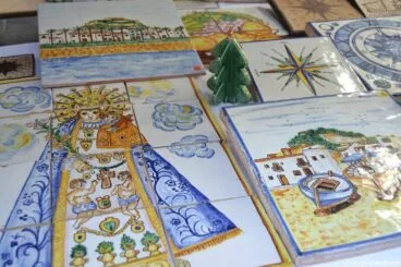XIX Feria de Alimentación y Salud natural EcoDénia – Azulejos pintados