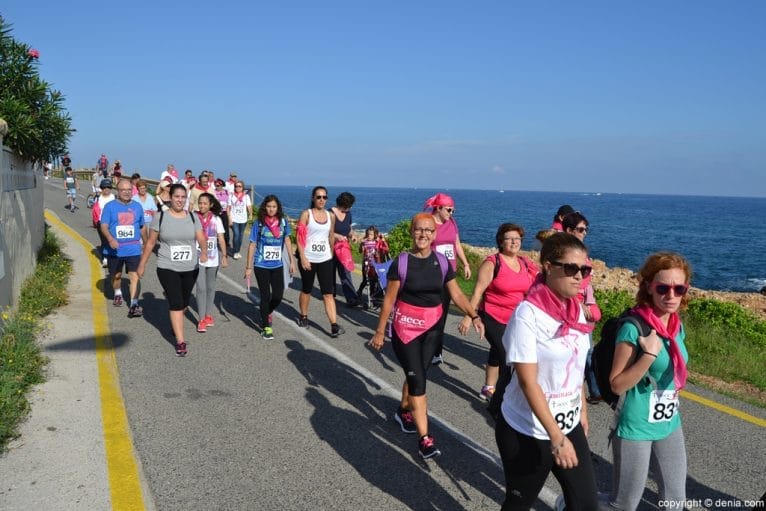 Caminata solidaria AECC - Caminantes