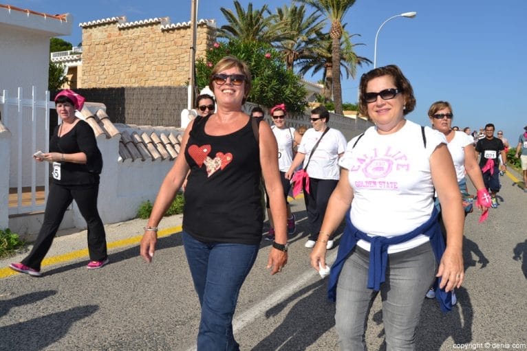 Caminata solidaria AECC - Caminantes