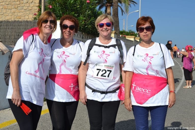 Caminata solidaria AECC - Caminantes