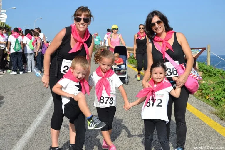 Caminata solidaria AECC - Participantes