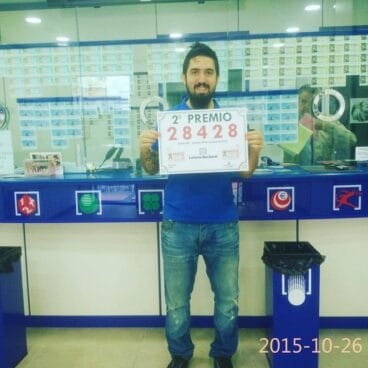 2º Premio de la Lotería Nacional vendido en Dénia