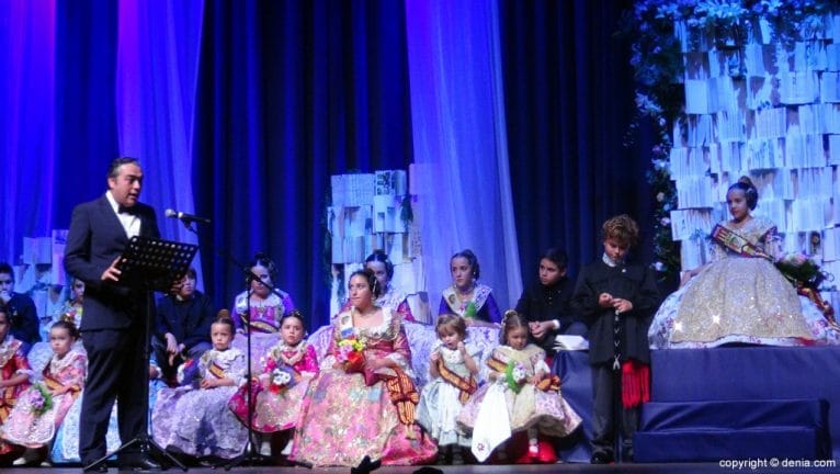 Presentación infantil Falla Centro 2016 - Exaltación de Gloria
