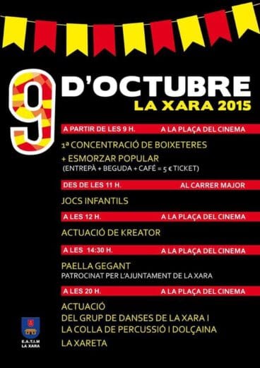 9 d’Octubre La Xara