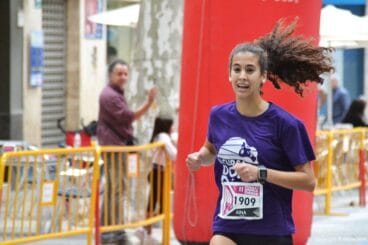 Aina Fornés fue tercera en meta